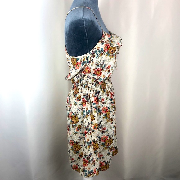 Love Notes racer back floral print mini dress Size Medium - Picture 3 of 6